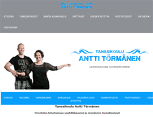 Tablet Screenshot of anttitormanen.com